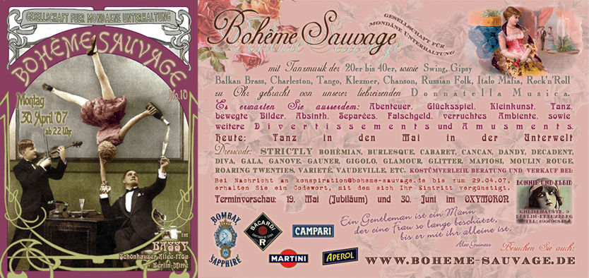 Vive la Bohème bohemesauvageflyer12 Bohème Sauvage